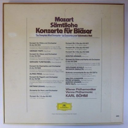 Deutsche Grammophon 2740 231 - Sämtliche Konzerte Für Bläser / T - Image 2