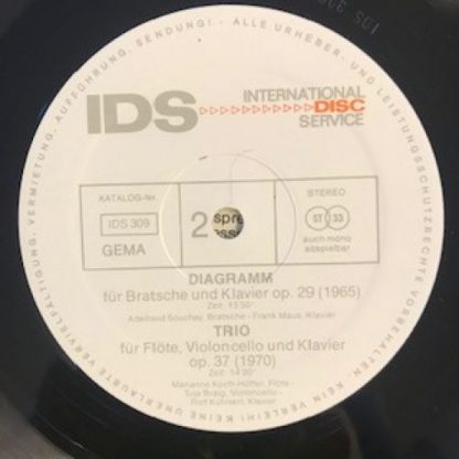 IDS International Disc Service IDS309 - Trio, Les Spirales, Diag - Image 4