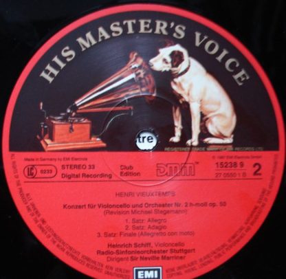 His Master's Voice 15 238 9 - Cellokonzerte / Cello Concertos No - Image 4