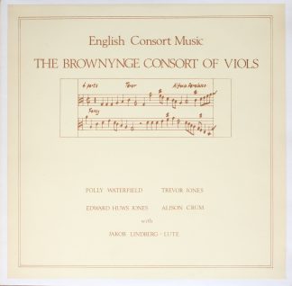 Not On Label - - English Consort Music - The Brownynge Consort O