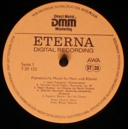 Eterna 7 29 155 - Französische Musik Für Horn Und Klavier - Image 3