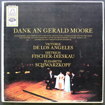 Angel Records SMA 91651/52 - Dank an Gerald Moore