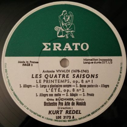 Erato LDE 3172 - Les Quatre Saisons - Image 3