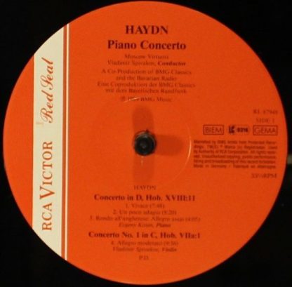 RCA Victor Red Seal RL 87948 - Haydn Piano Concerto; Violin Conc - Image 3