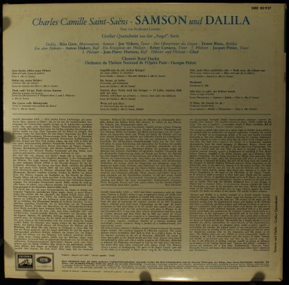 Electrola SME 80 927 - Samson Und Dalila - Großer Querschnitt - Image 2