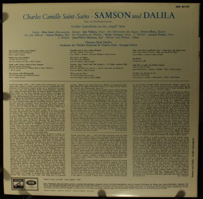 Electrola SME 80 927 - Samson Und Dalila - Großer Querschnitt - Image 2