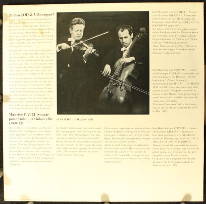 Not On Label v. ST 1001 - Sonate Für Violine Und Violoncello (19 - Image 2