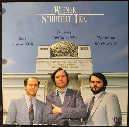 PAN-Verlag GmbH 170012 - Zemlinsky / Grieg / Shostakovich - Trio