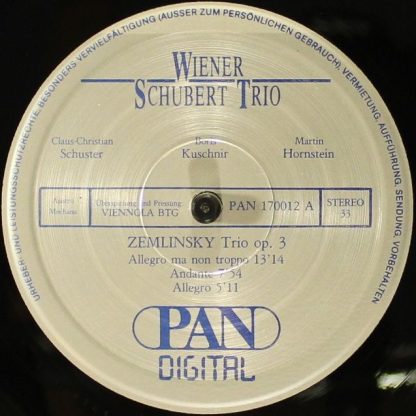 PAN-Verlag GmbH 170012 - Zemlinsky / Grieg / Shostakovich - Trio - Image 3