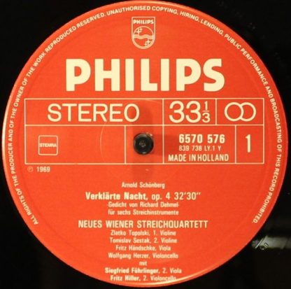 Philips 6570 576 - Schonberg: Sextett "Verklärte Nacht" Op. 4 & - Image 5