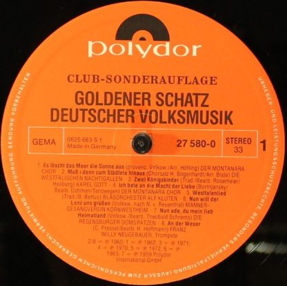 Sonocord 27 570-1 - Goldener Schatz Deutscher Volksmusik - Image 5