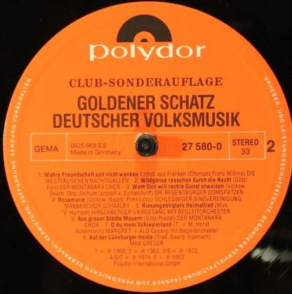 Sonocord 27 570-1 - Goldener Schatz Deutscher Volksmusik - Image 6