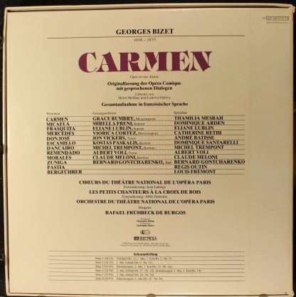 His Master's Voice 1C 197-02 072/74 - Carmen - Image 2