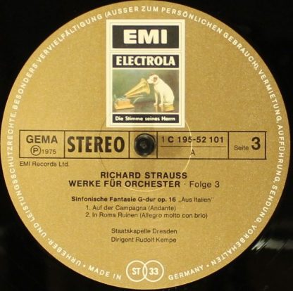 EMI Electrola GmbH & Co. KG 195-52100/02 - Werke Für Orchester F - Image 5