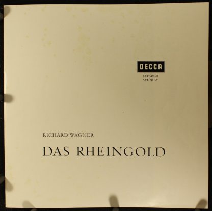 DECCA SXL 2101/03-B - Das Rheingold - Image 3