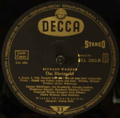 DECCA SXL 2101/03-B - Das Rheingold - Image 5