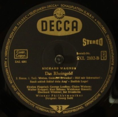 DECCA SXL 2101/03-B - Das Rheingold - Image 6