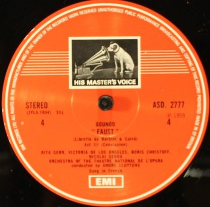 His Master's Voice SLS 816 - Faust - Image 6