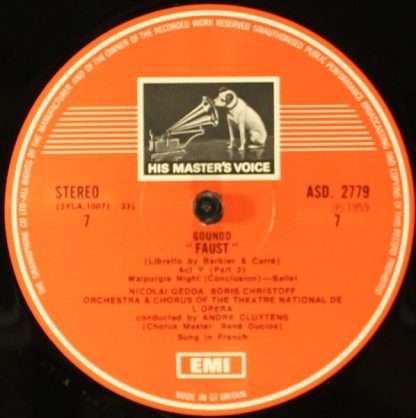 His Master's Voice SLS 816 - Faust - Image 12