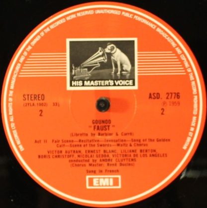 His Master's Voice SLS 816 - Faust - Image 13