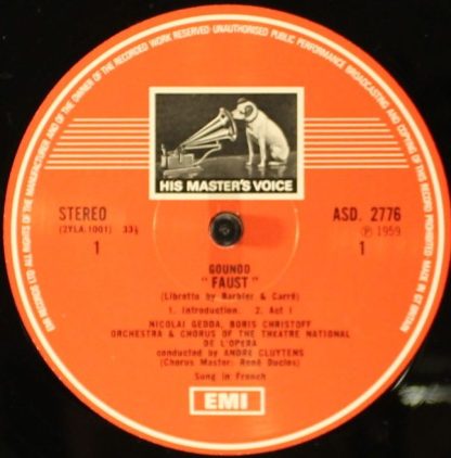 His Master's Voice SLS 816 - Faust - Image 14