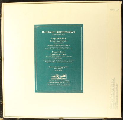 Eurodisc 86 846 XDK - Berühmte Ballettmusiken: Daphnis Et Chloé