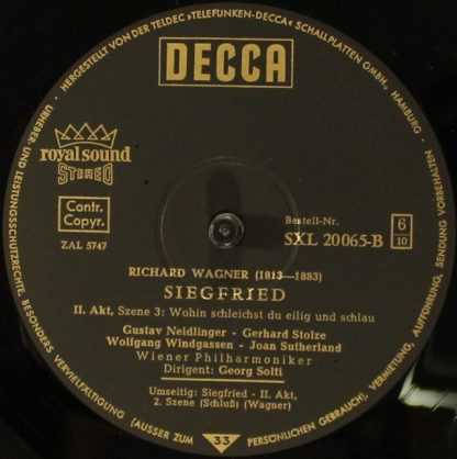 DECCA SXL 20061/65 - B - Siegfried - Image 12