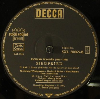 DECCA SXL 20061/65 - B - Siegfried - Image 13