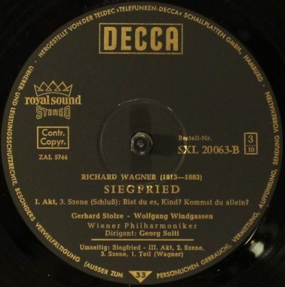 DECCA SXL 20061/65 - B - Siegfried - Image 7