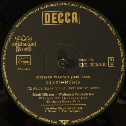 DECCA SXL 20061/65 - B - Siegfried - Image 10