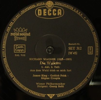 DECCA SET 312/316 - Die Walküre - Image 6