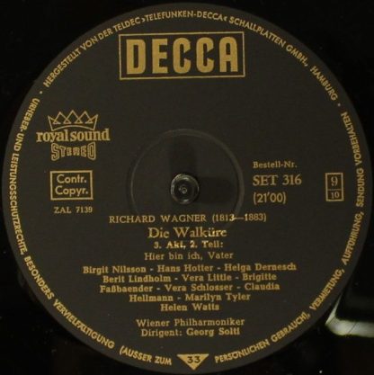 DECCA SET 312/316 - Die Walküre - Image 11