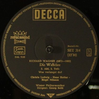 DECCA SET 312/316 - Die Walküre - Image 5