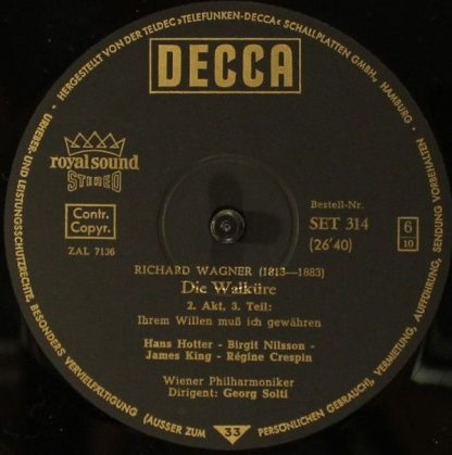 DECCA SET 312/316 - Die Walküre - Image 6