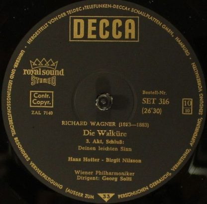 DECCA SET 312/316 - Die Walküre - Image 8