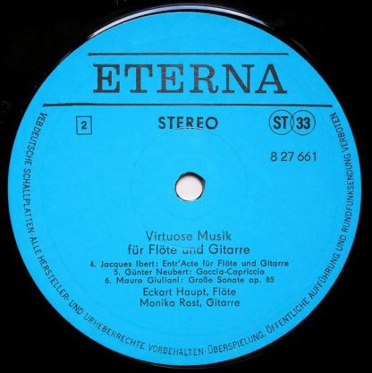 Eterna 8 27 661 - Virtuose Musik Für Flöte Und Gitarre - Image 4