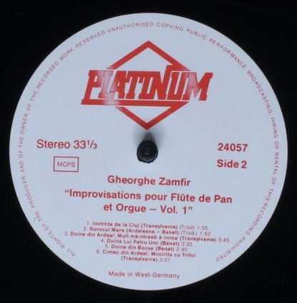 Platinum 9041/3 - Flute De Pan Et Orgue Les Oeuvres Completes - Image 4