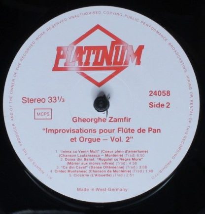 Platinum 9041/3 - Flute De Pan Et Orgue Les Oeuvres Completes - Image 6