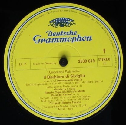 Deutsche Grammophon 2705 010 - Il Barbiere Di Siviglia - Image 6