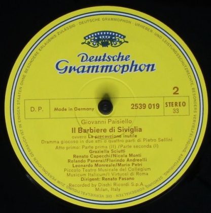 Deutsche Grammophon 2705 010 - Il Barbiere Di Siviglia - Image 7