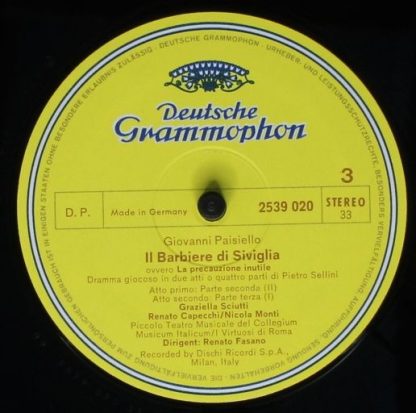 Deutsche Grammophon 2705 010 - Il Barbiere Di Siviglia - Image 8