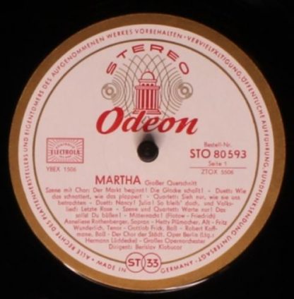 Odeon STO 80 593 - Martha (Großer Querschnitt) - Image 3