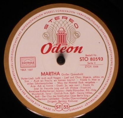 Odeon STO 80 593 - Martha (Großer Querschnitt) - Image 4