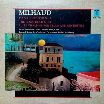 Turnabout TV-S 34496 - Piano Concerto No. 2 / The Household Muse