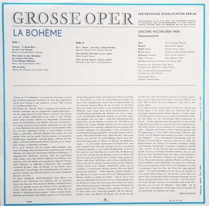 Eterna 8 25 262 - Grosse Oper - La Bohème - Image 2