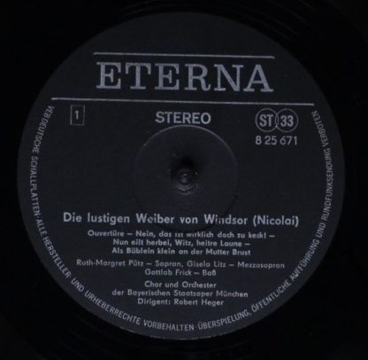 Eterna 8 25 671 - Die Lustigen Weiber Von Windsor (Opernquerschn - Image 3