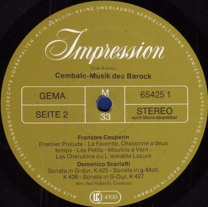 Impression 65425 1 - Cembalo-Musik Des Barock - Image 4