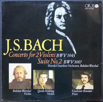 Opus 9111 0561 - Concerto For 2 Violins BWV 1043 • Suite No. 2 B