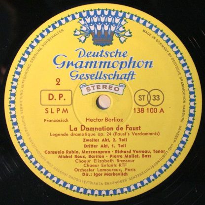 Deutsche Grammophon 138 099/100 SLPM - La Damnation De Faust (Fa - Image 4