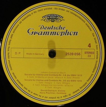 Deutsche Grammophon 413 515-1 - Sonaten Für Violine Und Cembalo - Image 5